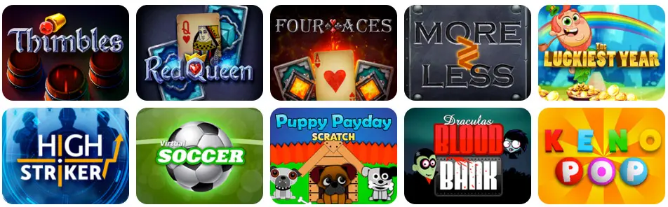 Jeux en ligne Happy Hugo Casino