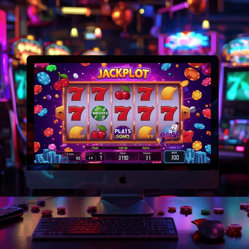 slots sur le moniteur HAPPY HUGO CASINO